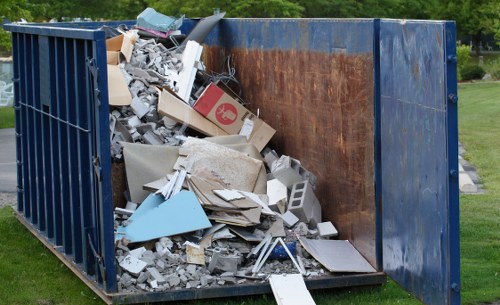 Team performing house clearance in Harlow